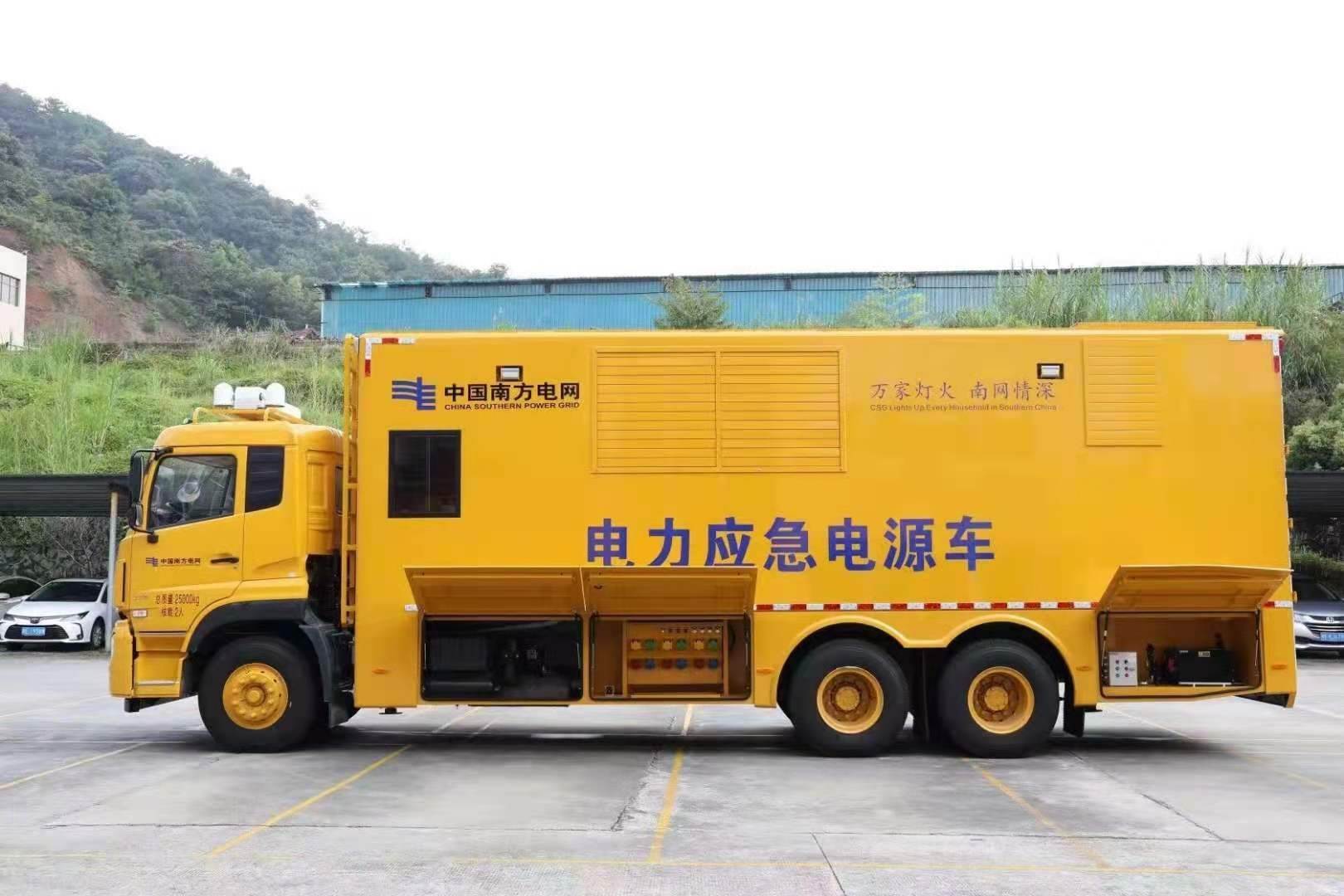 紫云安康大型柴油发电机发电车UPS电源出租租赁